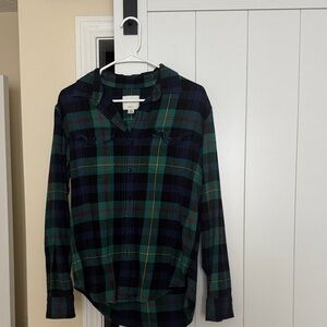 American Eagle Outfitters Multicolor flannel Plaid Shirt